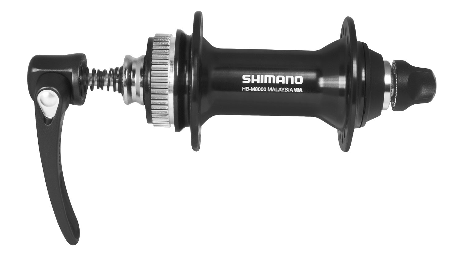 Shimano Butuc fata Shimano XT HBM8000 centerlock 32h negru