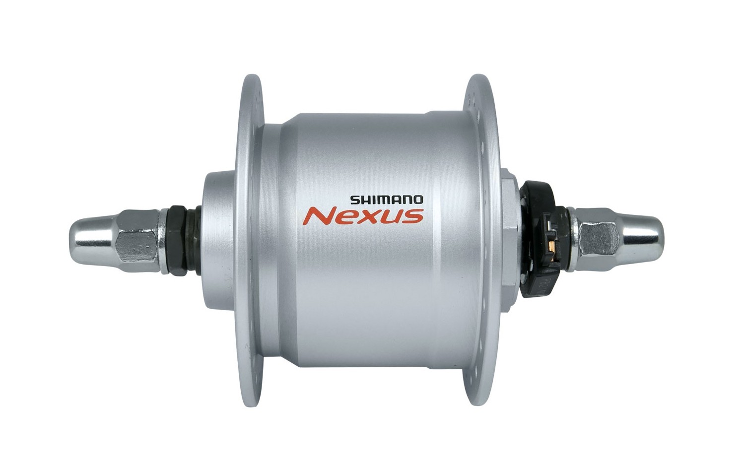 Butuc fata cu dinam Shimano DH-C3000 3V/3W 36 gauri