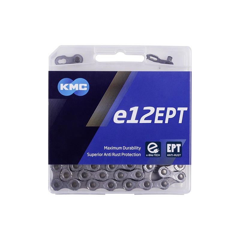 Bicycle Chains Lant KMC E12 EPT 12 Viteze 130 zale Ebike, Argintiu