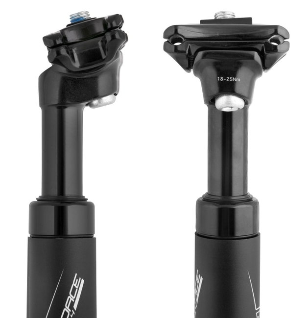Tija sa Force Team P8.4 cu suspensie 30.9/355mm Neagra