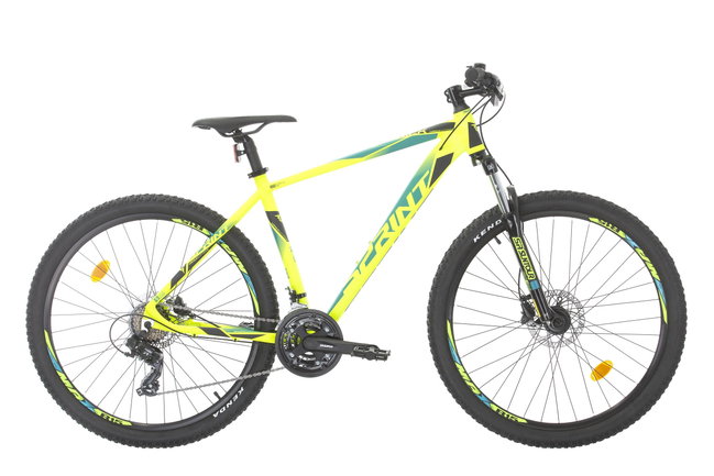 Bicicleta MTB Sprint Maverick 29 2021 Verde Neon Mat 480 mm