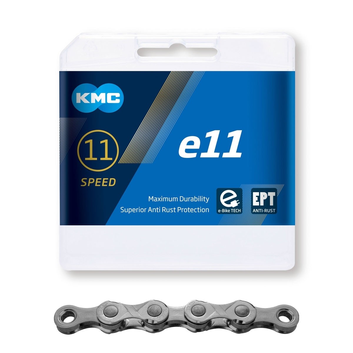 Bicycle Chains Lant KMC E11 EPT 11 Viteze 136 zale Ebike, Argintiu