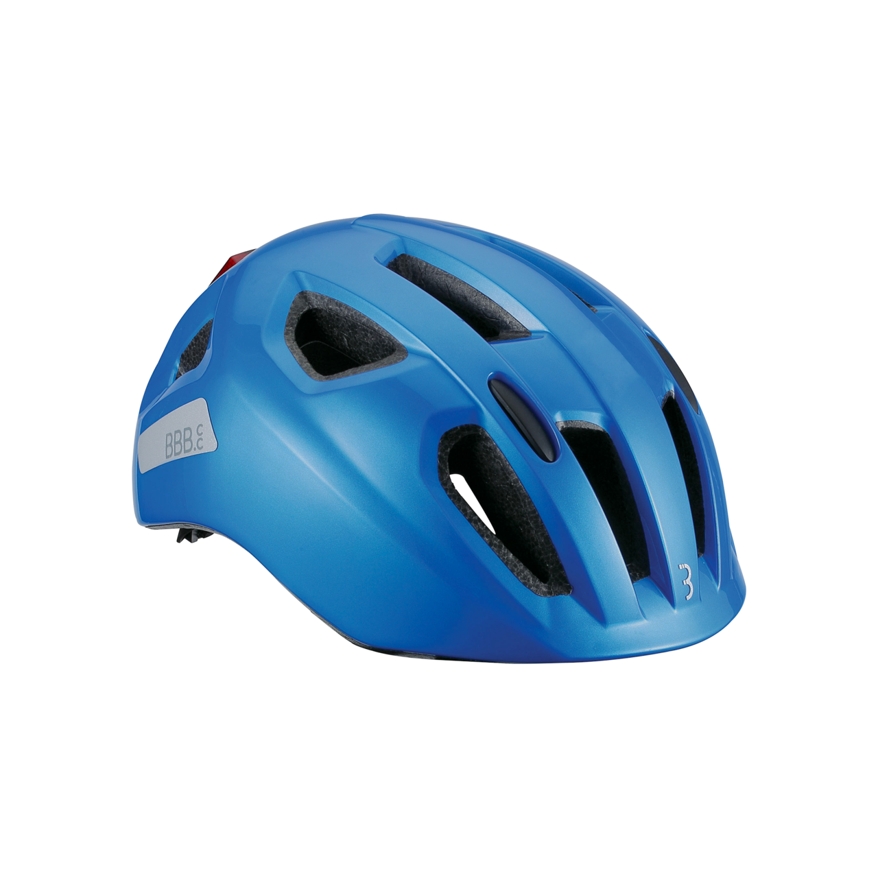 Bbb Casca BBB BHE-17122 Sonar cu LED Glossy Blue M (52-58 cm)