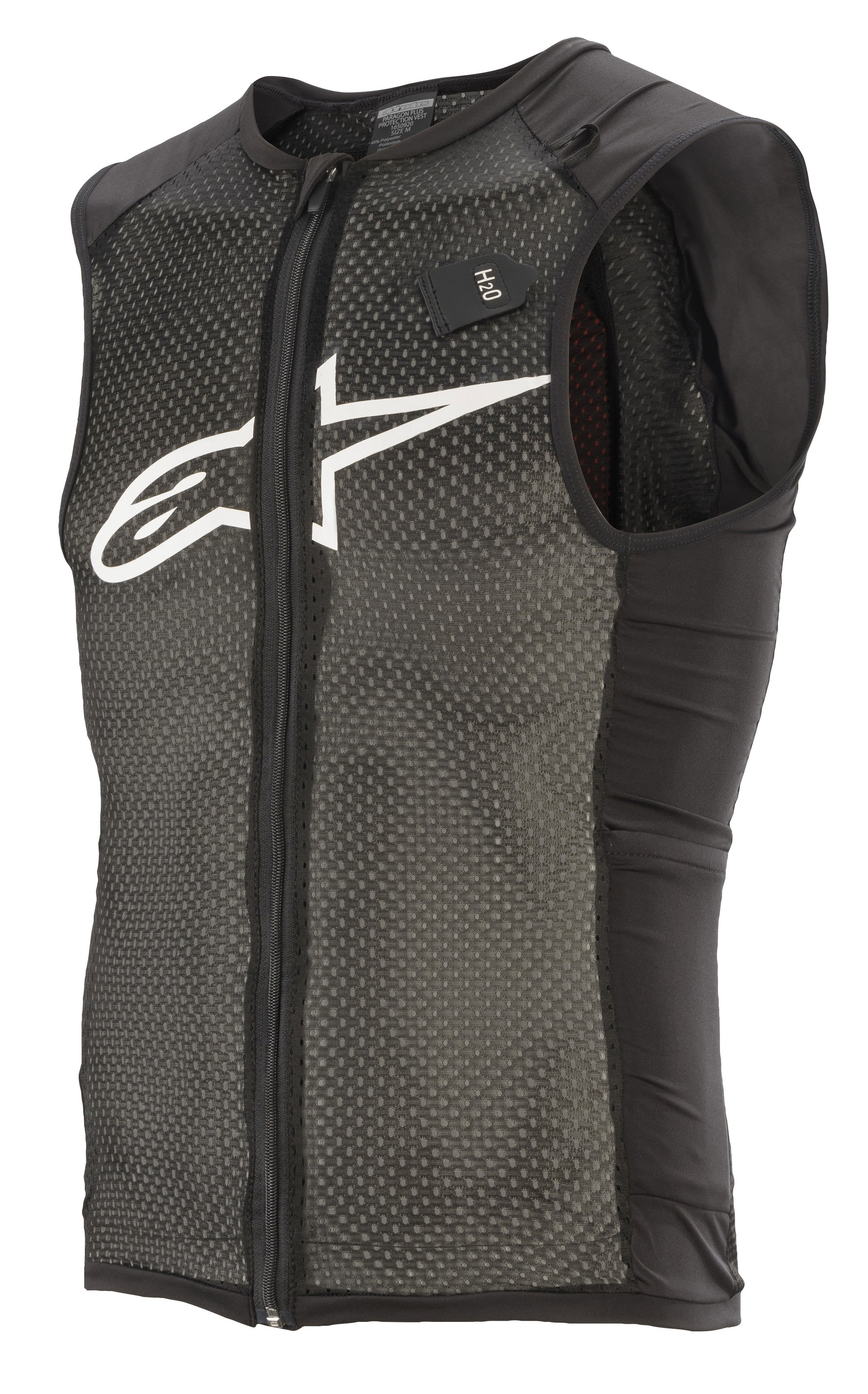 Bicycle Accessories Vesta protectie Alpinestars Paragon Plus Negru/Alb L