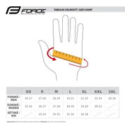 Manusi Force MTB Power, negru/albastru