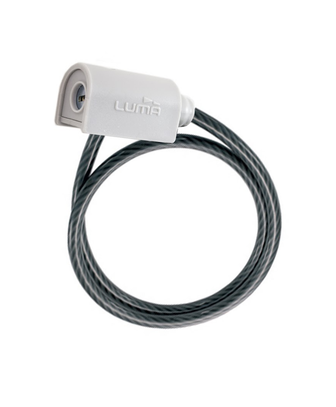 Bicycle Locks Lacat Luma Enduro 7335 D12 150cm alb C36