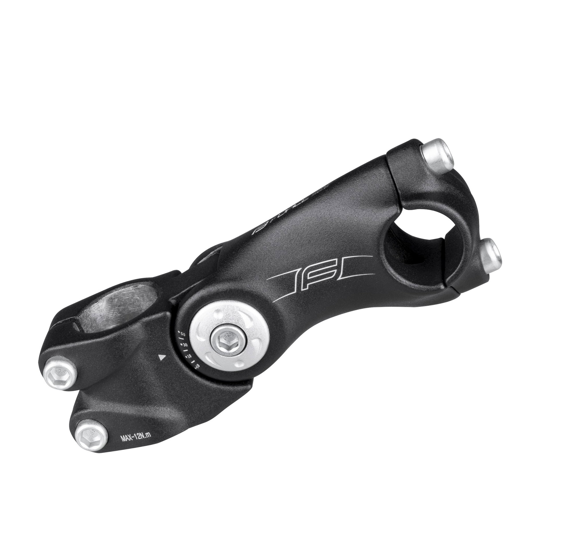 Bicycle Stems Pipa Force 6.2 25.4/120mm ajustabila negru mat
