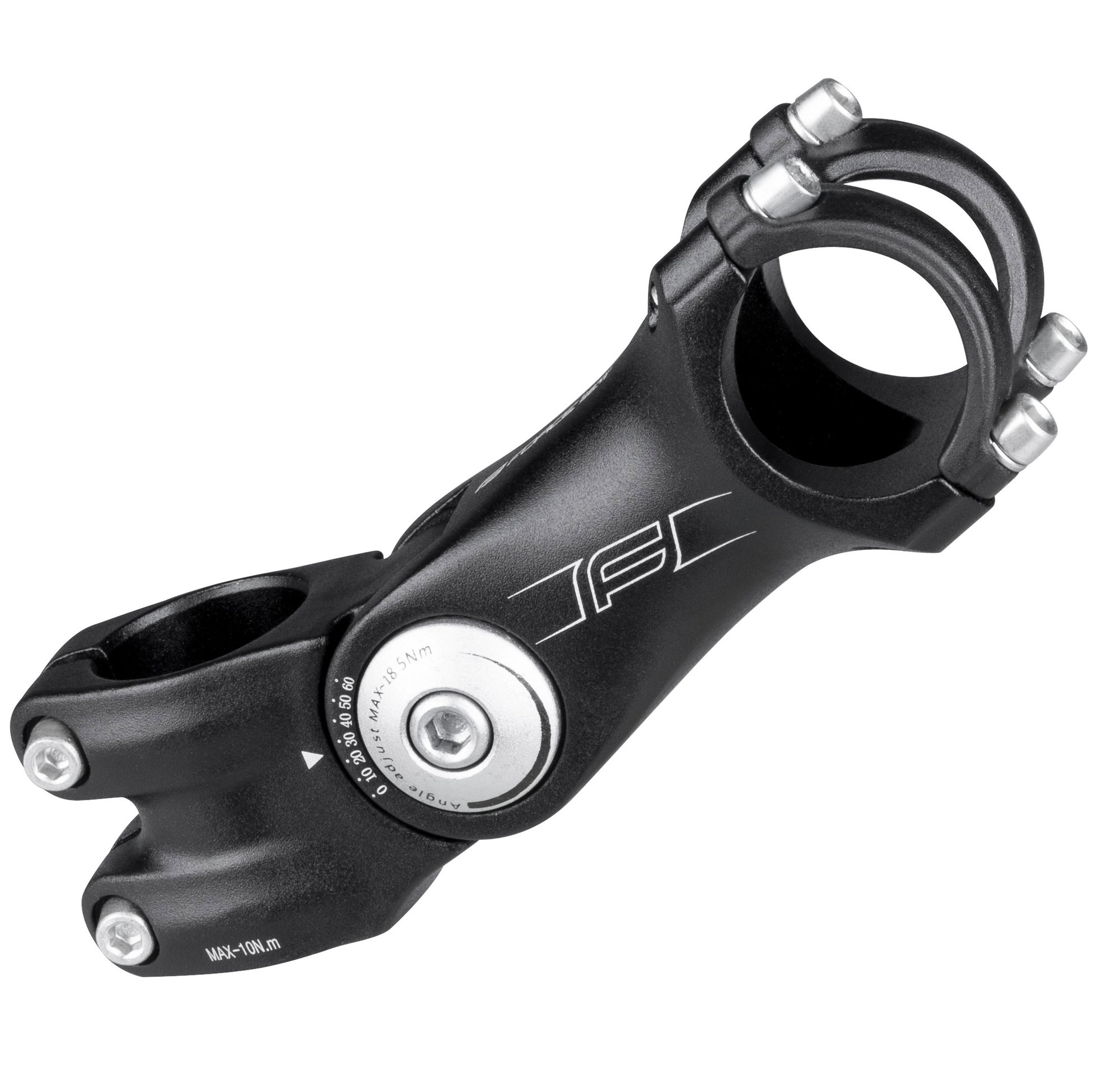 Bicycle Stems Pipa Force 6.4 31.8/125mm ajustabila negru mat