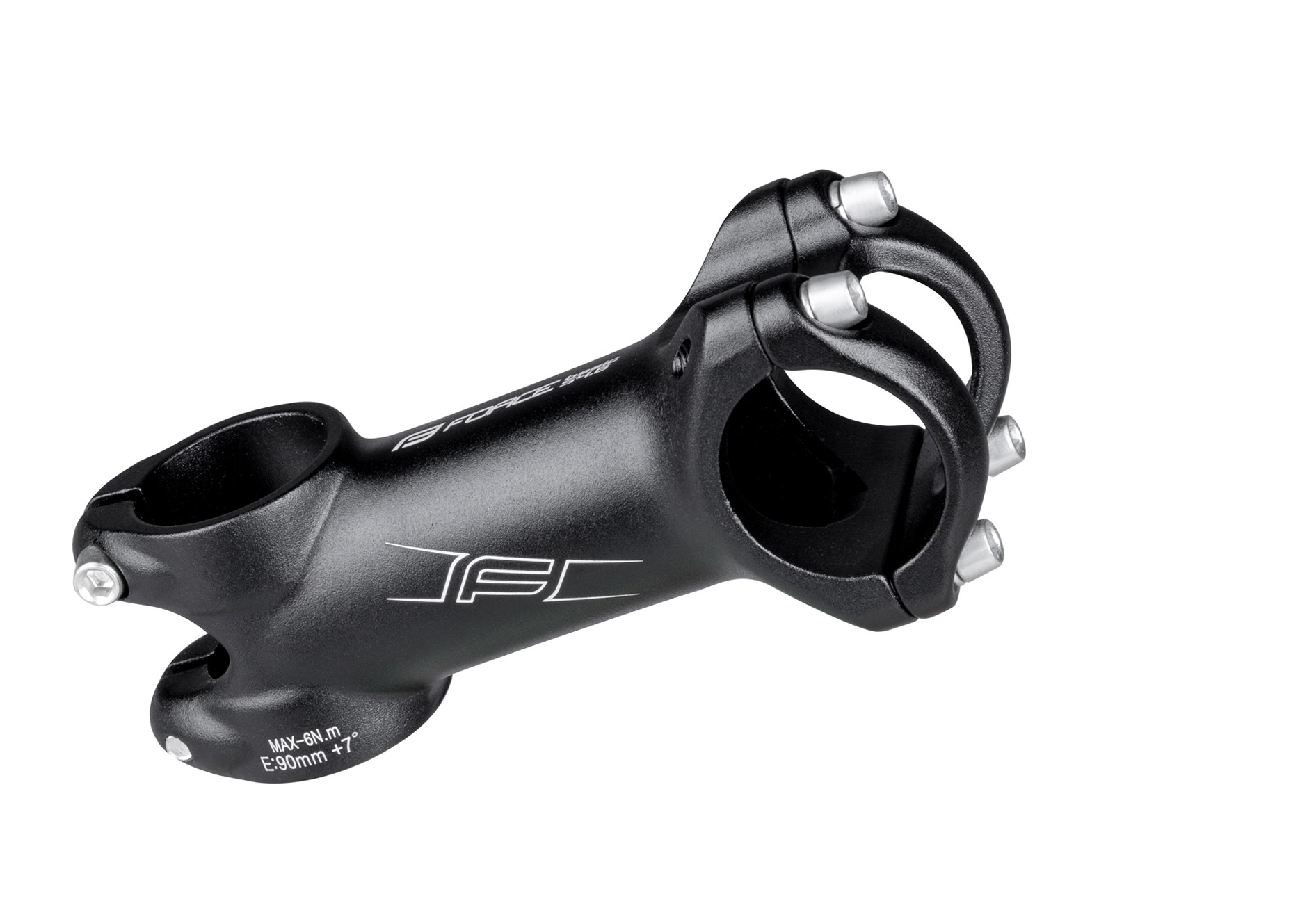 Bicycle Stems Pipa Force Basic 4.6 31.8/80mm negru mat
