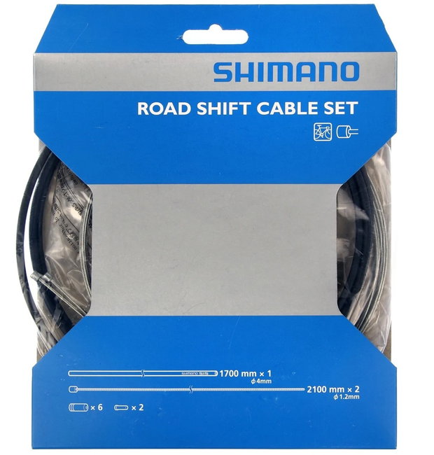 Set cabluri si camasi schimbator Shimano SIS40 negru