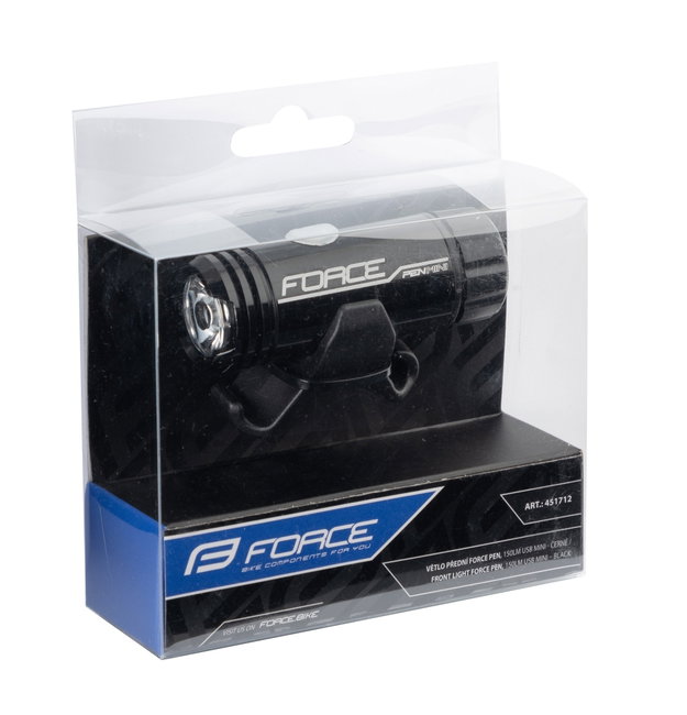 Far fata Force Pen Mini 150LM USB Mini Negru