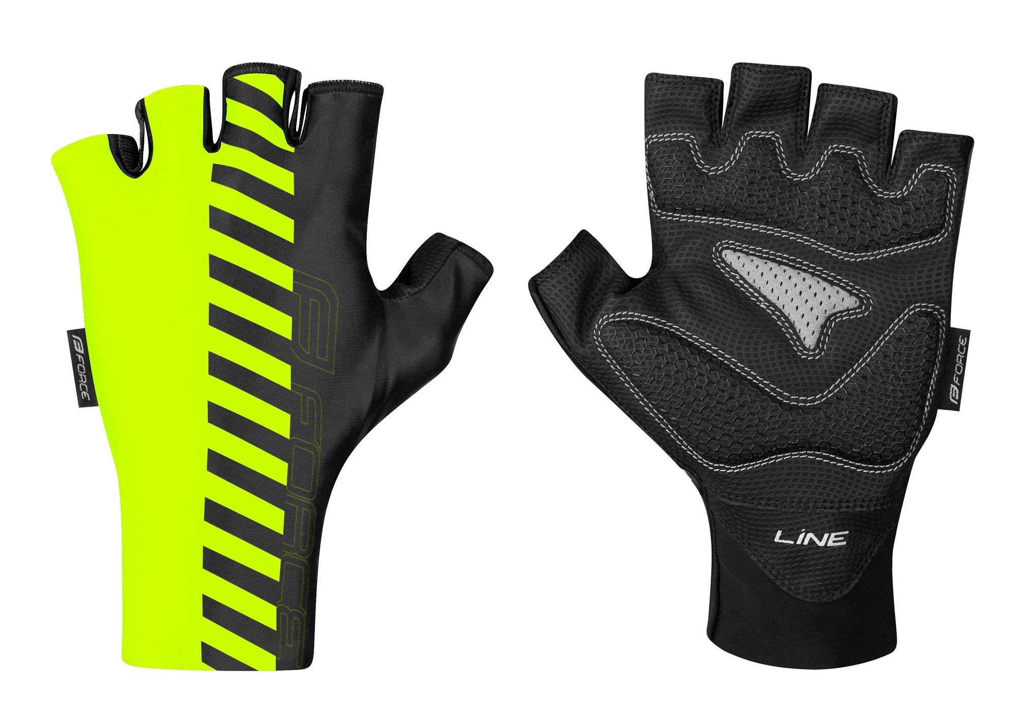 Force Manusi Force Line fara banda fluo/negru M