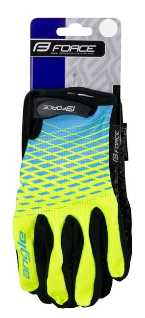 Manusi Force MTB Angle, fluo/albastru L