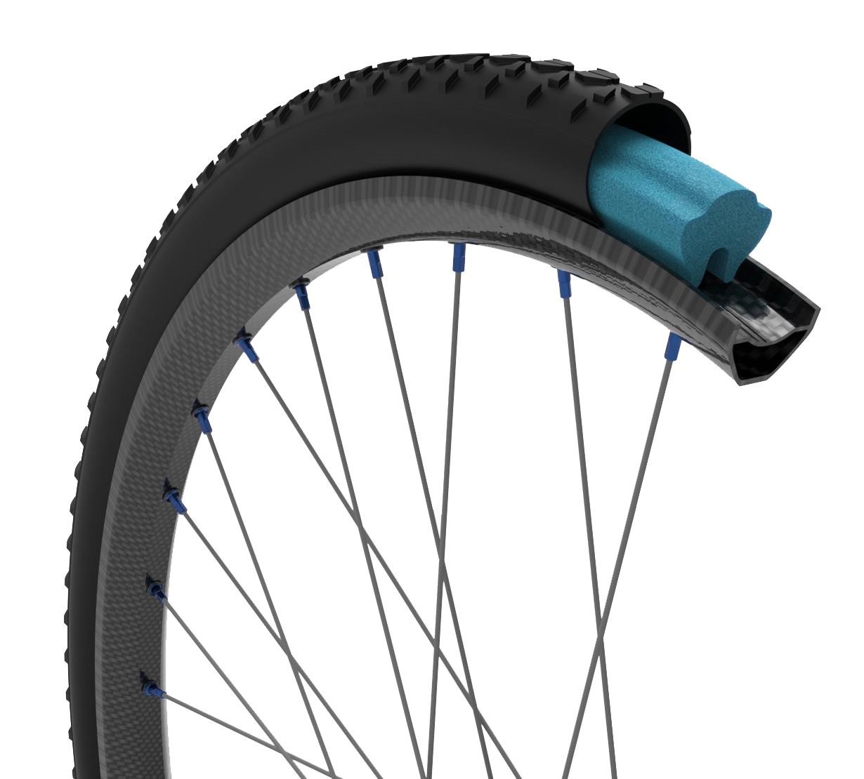 Tubolight Insertii pentru anvelope tubeless Tubolight Evo Gravel 28 (37c - 45c)