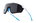 Ochelari Force Apex, lentila negru contrast, alb/gri