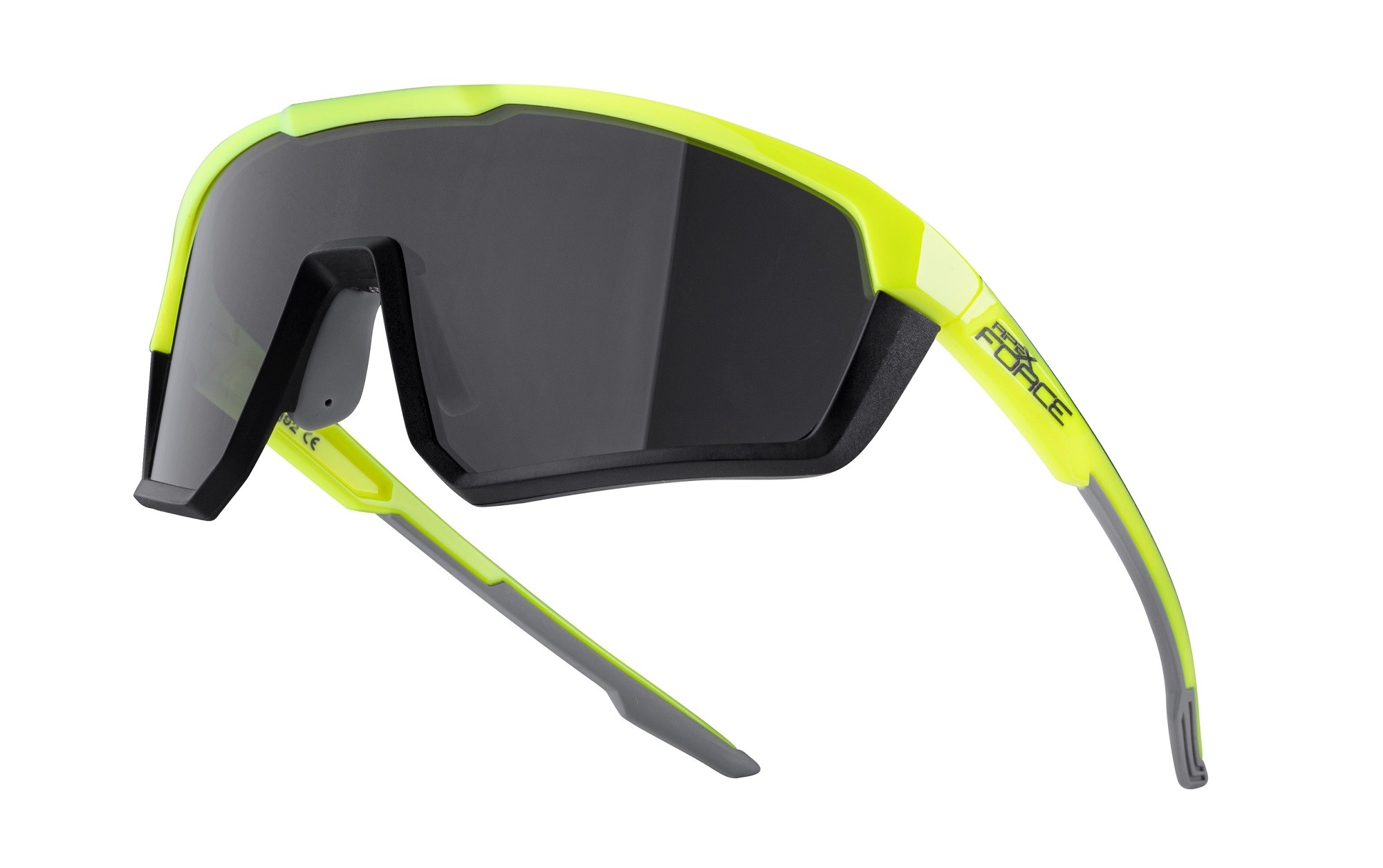 Sunglasses Ochelari Force Apex, lentila negru contrast, fluo/negru
