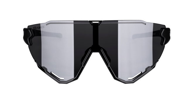 Ochelari Force Creed, lentila neagra oglinda, negru