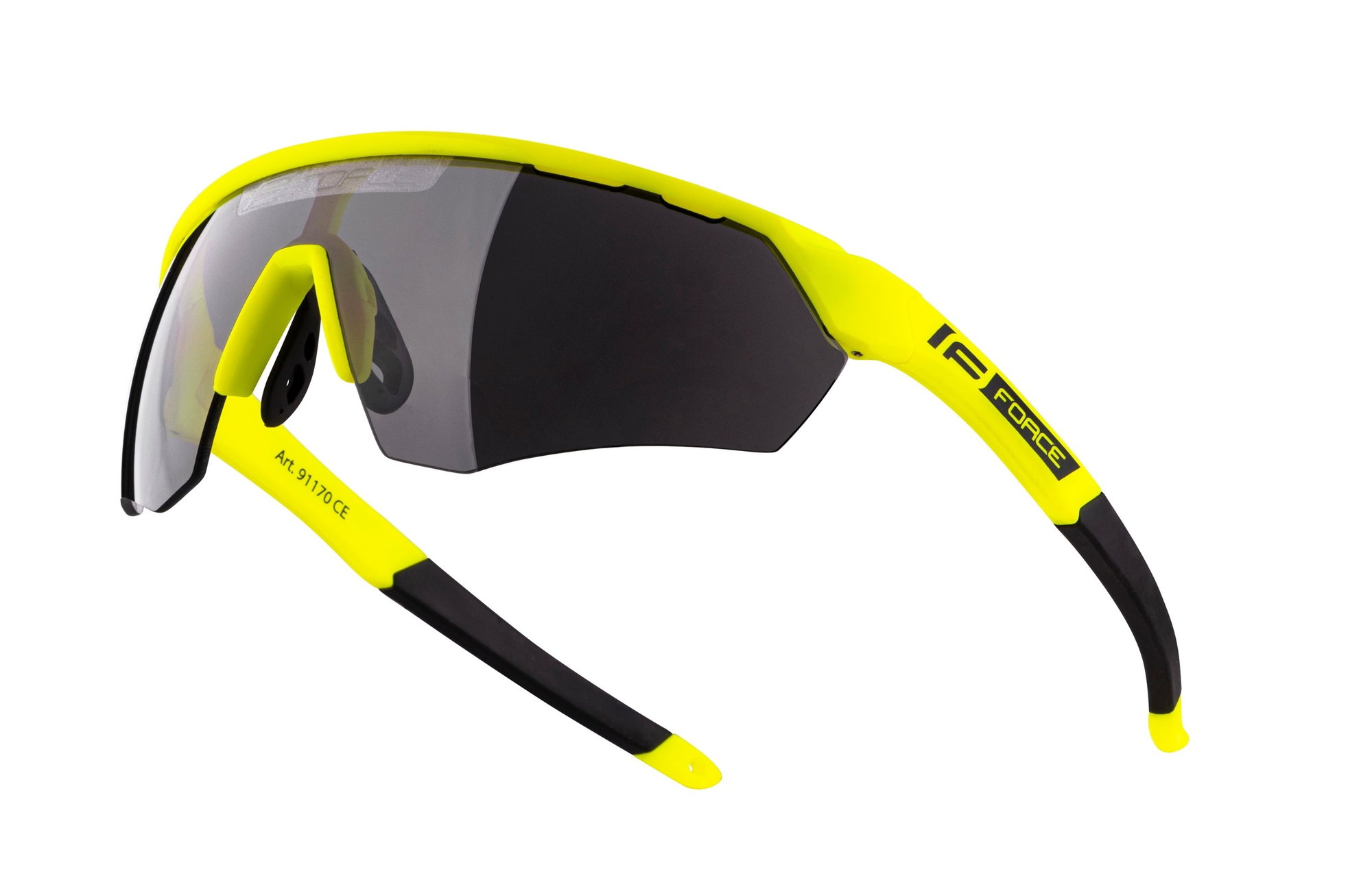 Sunglasses Ochelari Force Enigma, lentila neagra, fluo mat