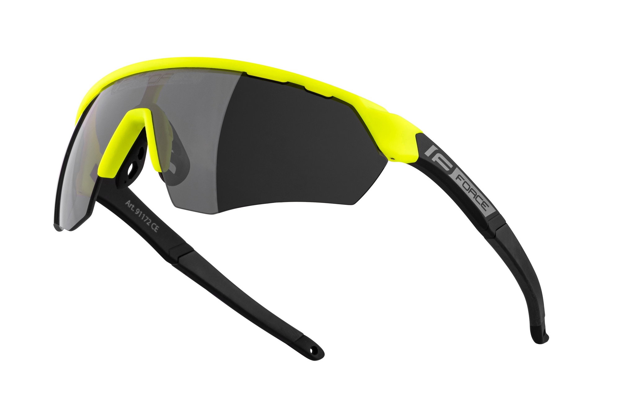 Sunglasses Ochelari Force Enigma, lentila neagra, fluo/negru mat