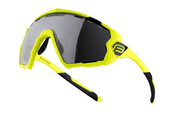 Ochelari Force Ombro, lentila neagra, fluo mat