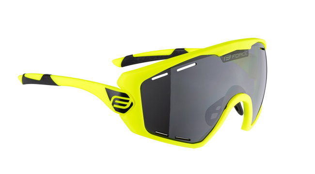 Ochelari Force Ombro Plus, lentila neagra, fluo mat