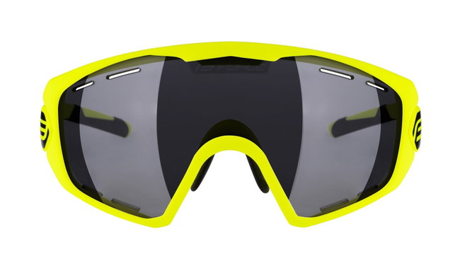Ochelari Force Ombro Plus, lentila neagra, fluo mat