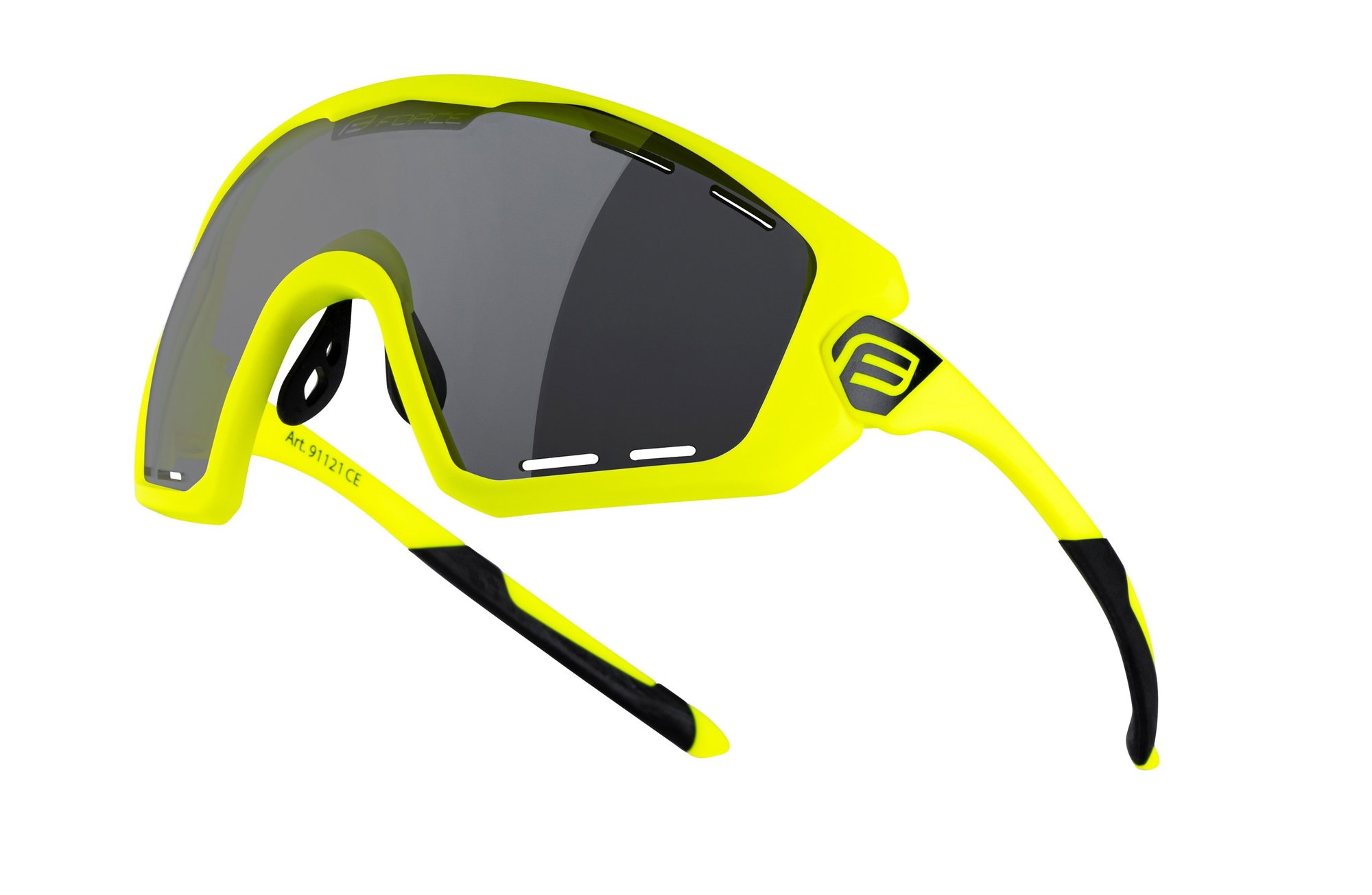 Sunglasses Ochelari Force Ombro Plus, lentila negru laser, fluo mat
