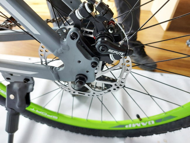 Bicicleta MTB Fivestars Camp XC 4.2 MD 29 2022 Verde/Gri 460 mm