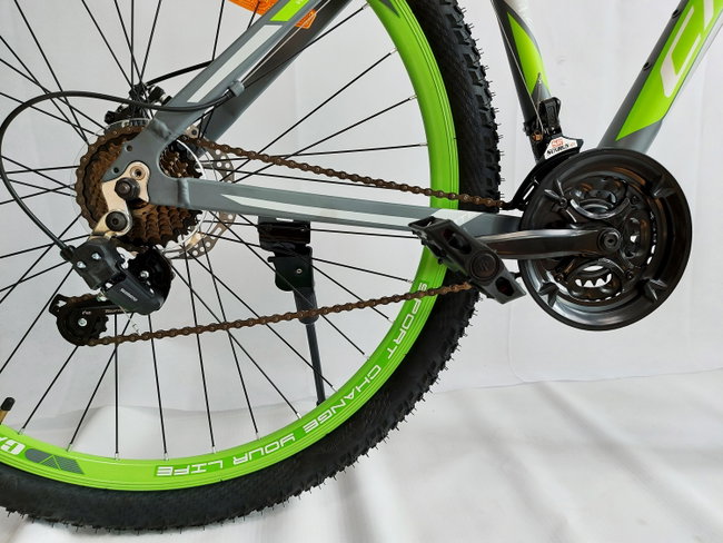 Bicicleta MTB Fivestars Camp XC 4.2 MD 29 2022 Verde/Gri 460 mm