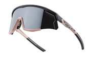 Ochelari Force Sonic, lentila argintie oglinda, negru/bronz