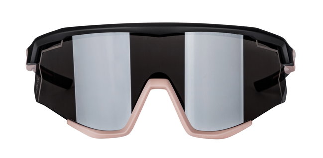 Ochelari Force Sonic, lentila argintie oglinda, negru/bronz