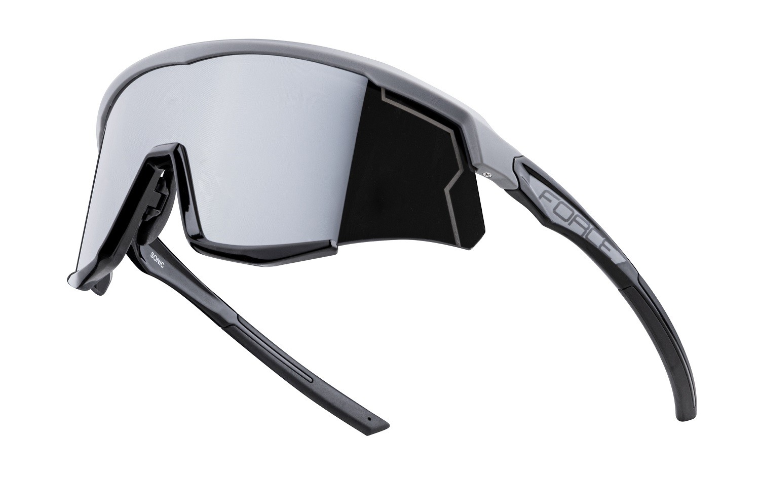 Sunglasses Ochelari Force Sonic, lentila neagra oglinda, gri/negru