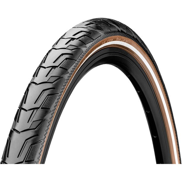 Bicycle Parts Anvelopa Continental Ride City Reflex 47-622 (28x1.75) negru/maro