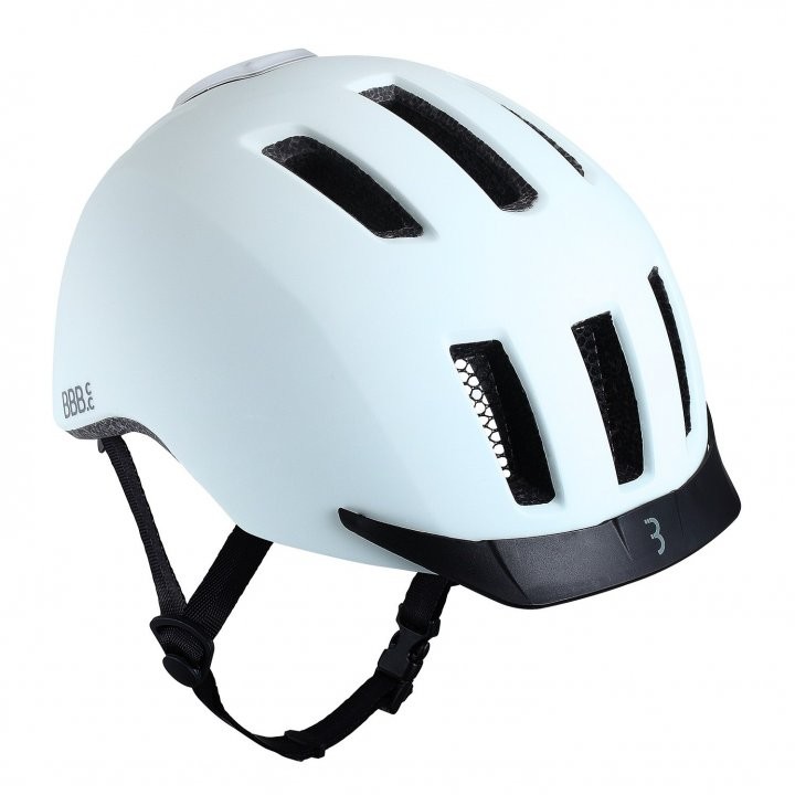 Bbb Casca BBB BHE-161 Grid Alb Mat M (54-58 cm)