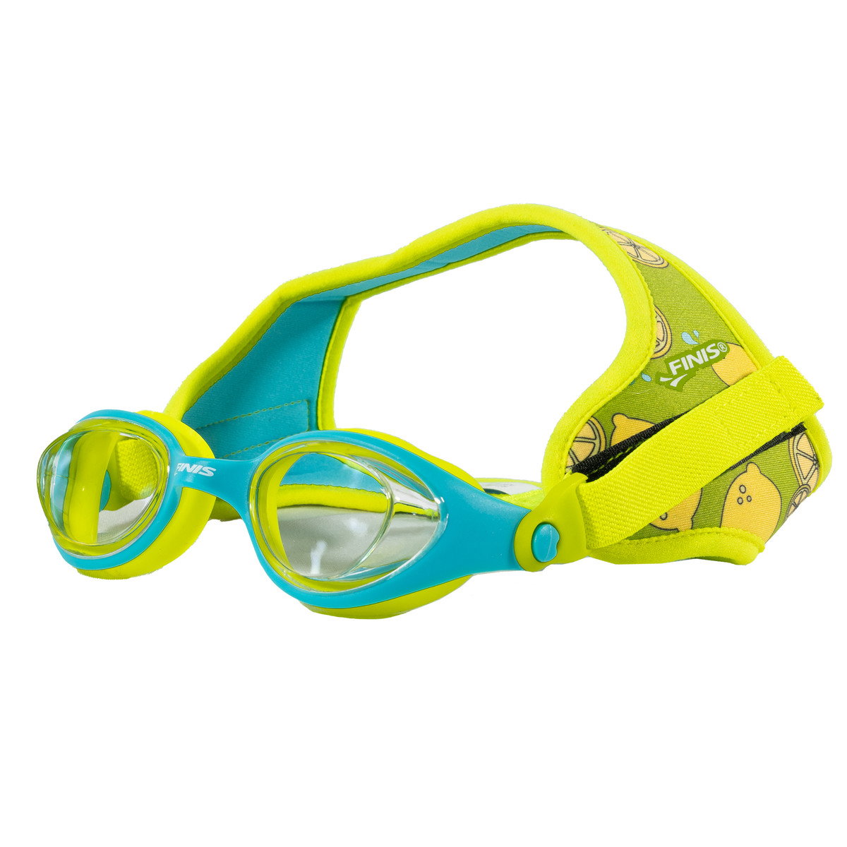 Finis Finis - ochelari inot pentru copii DragonFlys - galben lamaie albastru