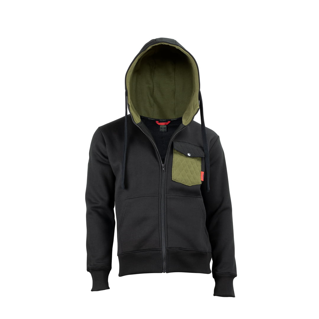 Instinct Instinct - hanorac sport gama Valley Series Organic Hoodie - negru verde kaki
