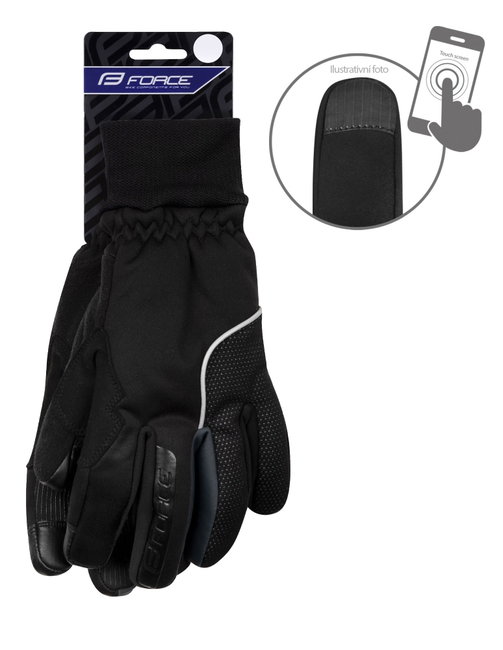 Manusi iarna Force Arctic Pro negre L