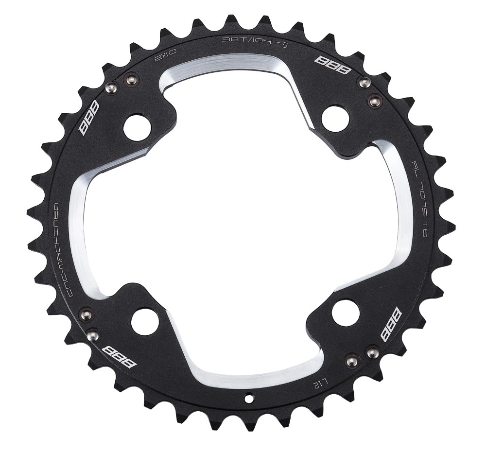 Bbb Plata pedalier BBB BCR-45S MTBGear comp. 2x10 Shim.XT 40T/104mm