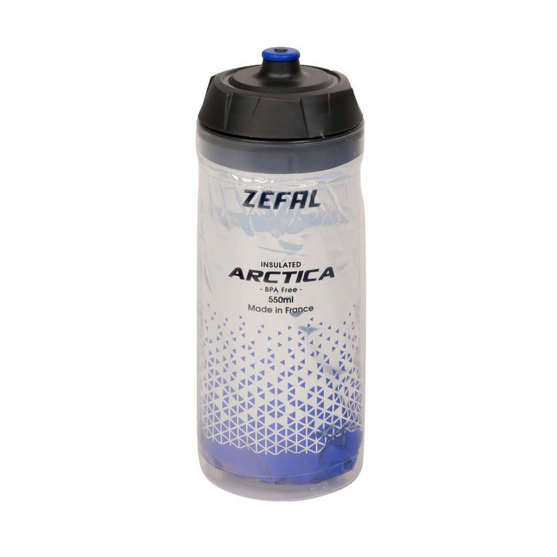 Zefal Zefal - bidon apa izolat termic Arctica 55, 550ml - transparent negru albastru