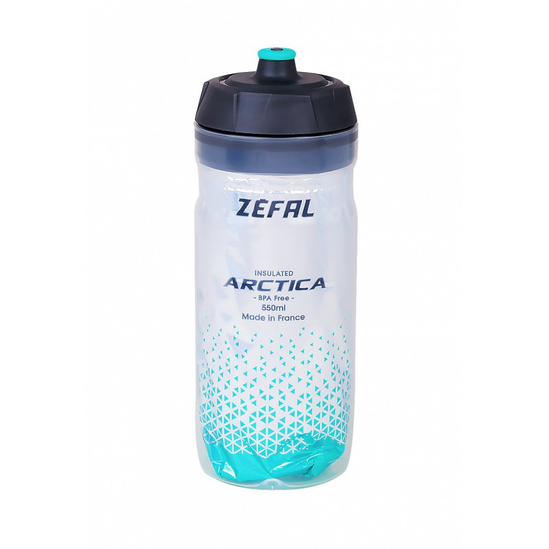 Zefal Zefal - bidon apa izolat termic Arctica 55, 550ml - transparent negru verde turcoaz caraibe