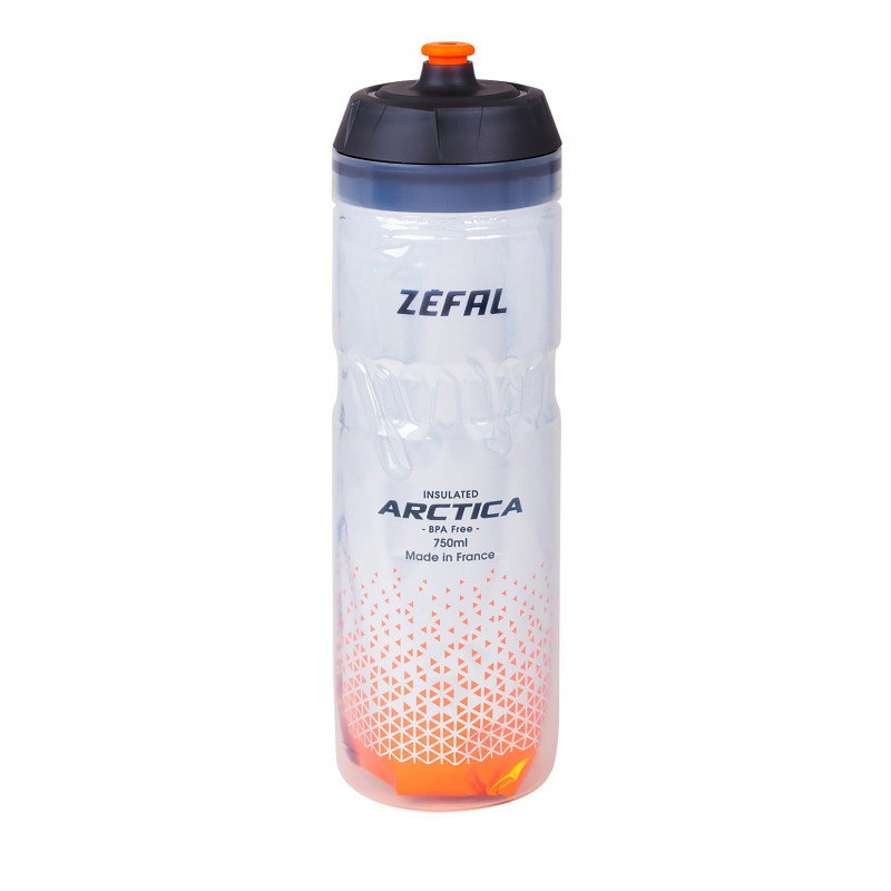 Zefal Zefal - bidon apa izolat termic Arctica 75, 750ml - transparent gri portocaliu