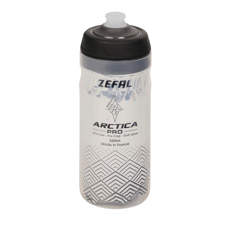Zefal Zefal - bidon apa izolat termic Arctica Pro 55, 550ml - transparent gri negru