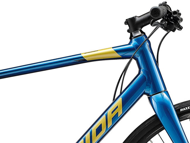 Merida - bicicleta sosea 28" Speeder 400 - albastru galben auriu