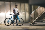 Merida - bicicleta sosea 28" Speeder 400 - albastru galben auriu