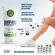 Surpass - gel recuperare dupa efort Magnesium Recovery Gel - 200ml