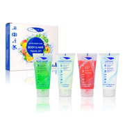 Triswim - set calatorie gel de dus, sampon, balsam si lotiune de corp - 4x 90ml