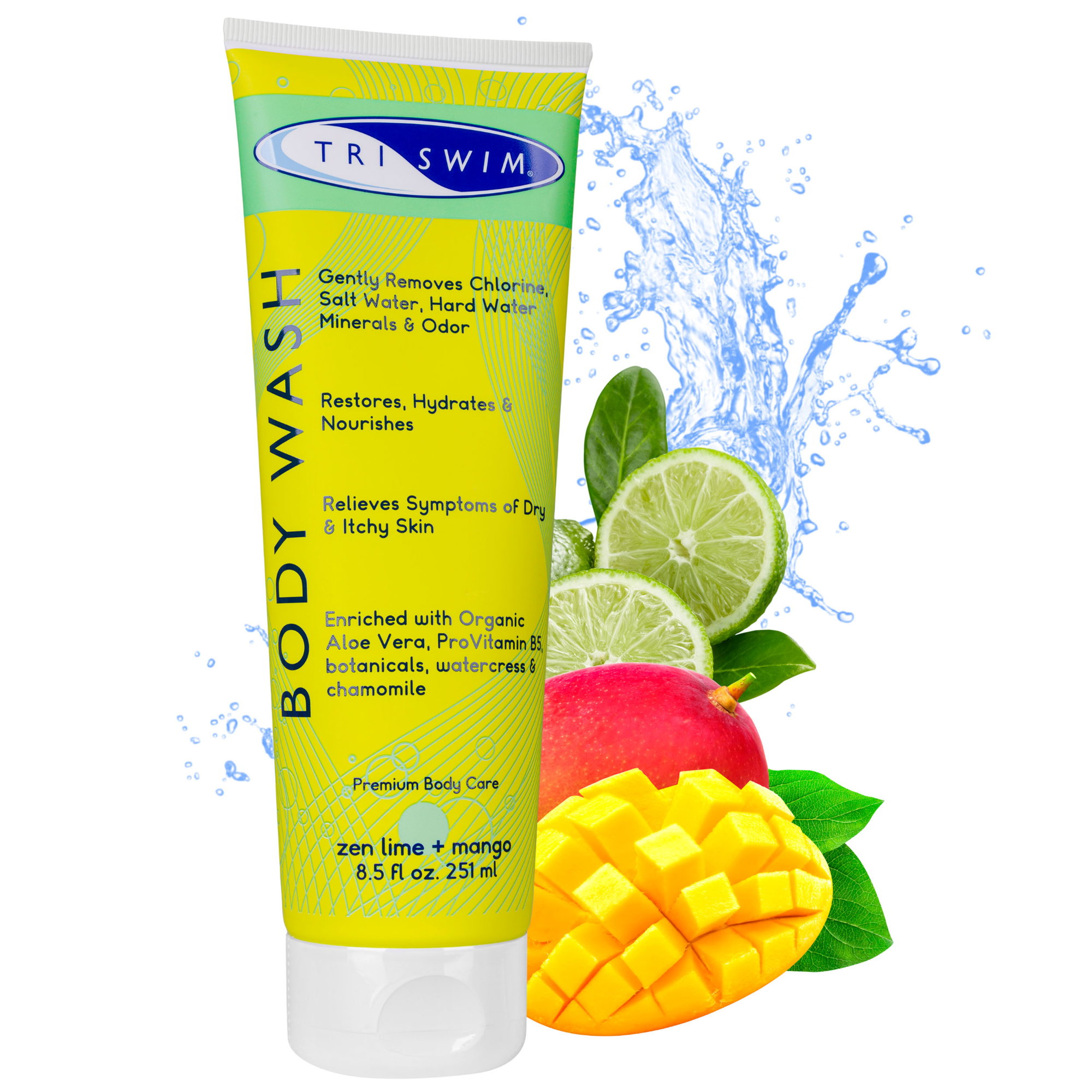 Boating & Water Sports Triswim Gel de dus lime si mango 251 ml