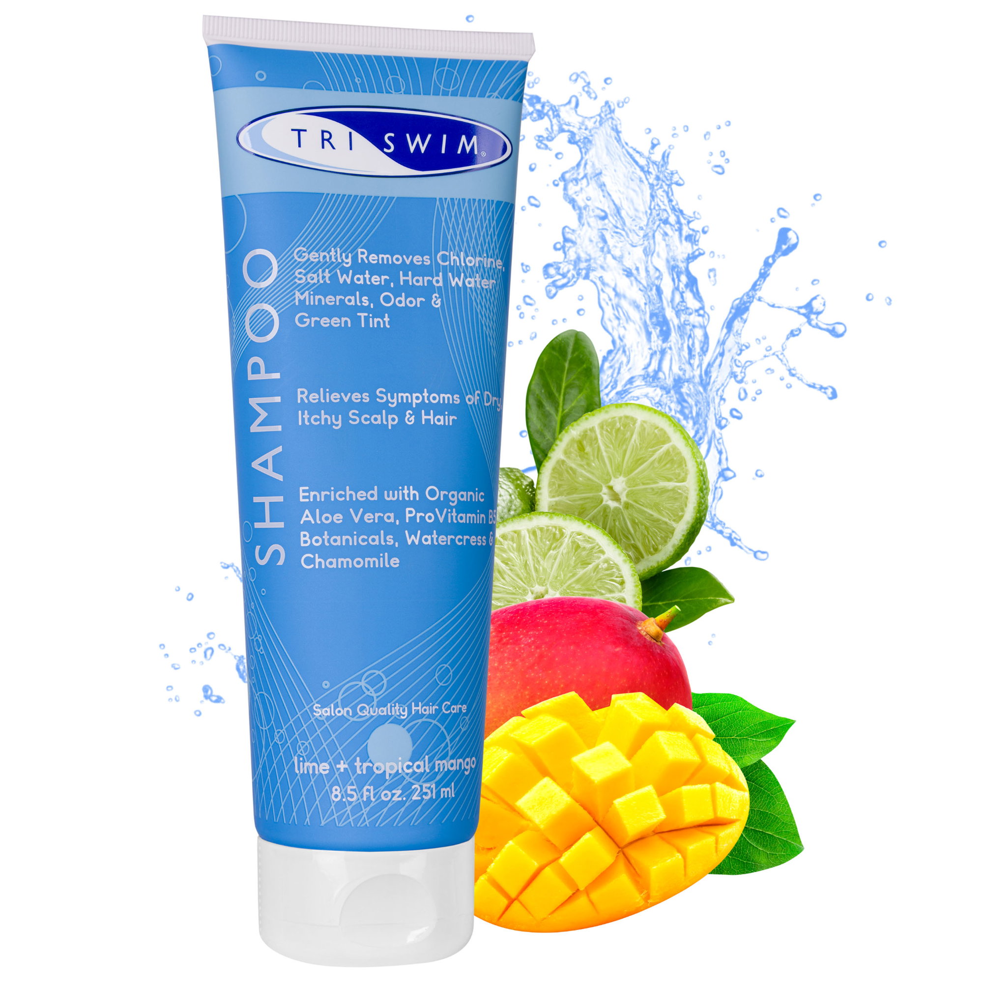 Boating & Water Sports Triswim Sampon lime si mango tropical - 251ml