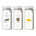 Zen Rituals - set 3 cutii sare de baie cu uleiuri esentiale (aroma lavanda, ylang ylang si plante medicinale) - 3 x 1kg