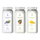 Zen Rituals - set 3 cutii sare de baie cu uleiuri esentiale (aroma lavanda, ylang ylang si plante medicinale) - 3 x 1kg